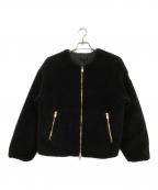 TATRASタトラス）の古着「ボアブルゾン ILVA」｜ブラック