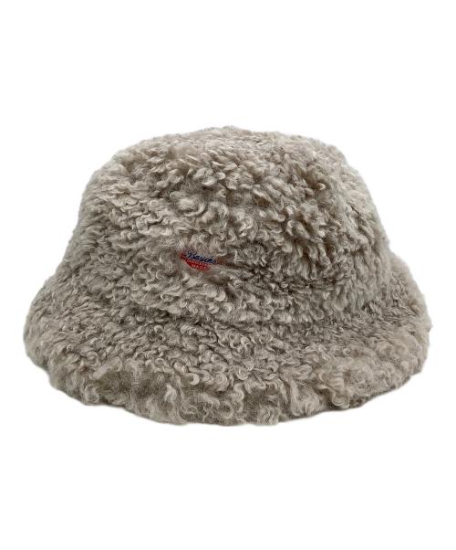 BASICKS（ベイシックス）BASICKS (ベイシックス) Faux Fur Big Bucket Hat ベージュ サイズ:S 未使用品の古着・服飾アイテム
