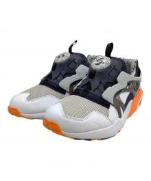 PUMA（プーマ）の古着「スニーカー Disc Blaze OG」｜ホワイト×ネイビー