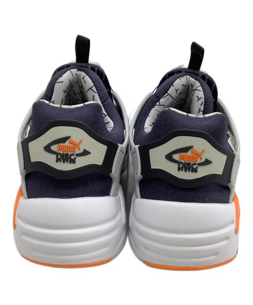 PUMA（プーマ）PUMA (プーマ) スニーカー Disc Blaze OG ホワイト×ネイビー サイズ:25.5 未使用品の古着・服飾アイテム