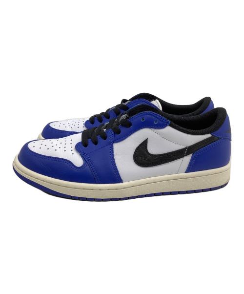 NIKE（ナイキ）NIKE (ナイキ) スニーカー AIR JORDAN 1 RETRO LOW OG ホワイト×ブルー サイズ:26.5の古着・服飾アイテム