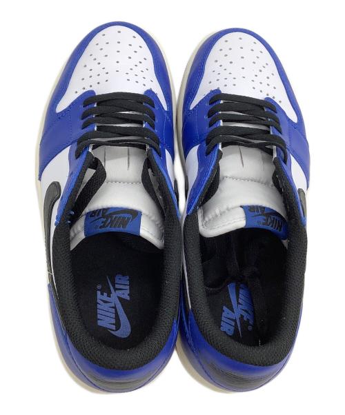 NIKE（ナイキ）NIKE (ナイキ) スニーカー AIR JORDAN 1 RETRO LOW OG ホワイト×ブルー サイズ:26.5の古着・服飾アイテム