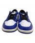 NIKE (ナイキ) スニーカー AIR JORDAN 1 RETRO LOW OG ホワイト×ブルー サイズ:26.5：8000円
