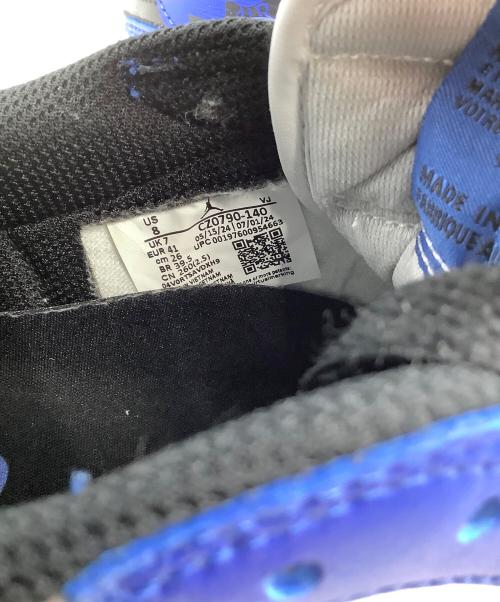 NIKE（ナイキ）NIKE (ナイキ) スニーカー AIR JORDAN 1 RETRO LOW OG ホワイト×ブルー サイズ:26の古着・服飾アイテム