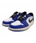 NIKE（ナイキ）の古着「スニーカー AIR JORDAN 1 RETRO LOW OG」｜ホワイト×ブルー