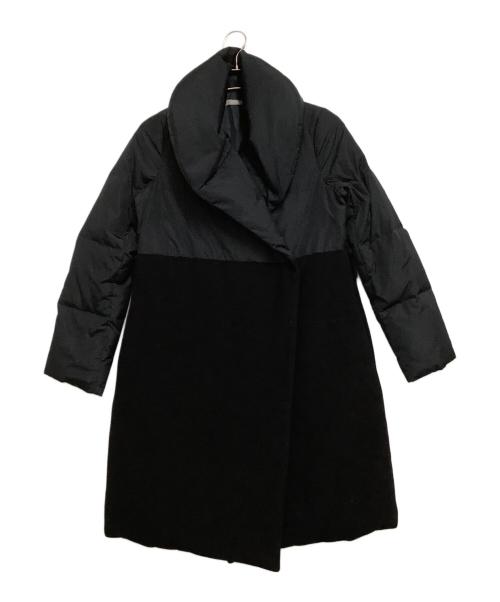 theory luxe（セオリーリュクス）theory luxe (セオリーリュクス) 切替ダウンコート ブラック サイズ:38の古着・服飾アイテム