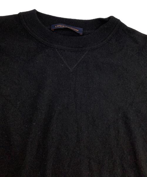LOUIS VUITTON（ルイ ヴィトン）LOUIS VUITTON (ルイ ヴィトン) カシミヤニット ブラック サイズ:XXLの古着・服飾アイテム