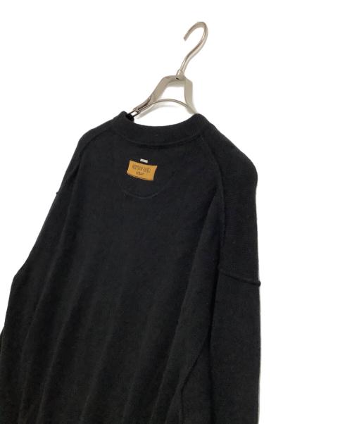 LOUIS VUITTON（ルイ ヴィトン）LOUIS VUITTON (ルイ ヴィトン) カシミヤニット ブラック サイズ:XXLの古着・服飾アイテム