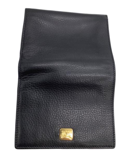 Burberry's（バーバリー）Burberry's (バーバリーズ) 2つ折り財布 ブラックの古着・服飾アイテム