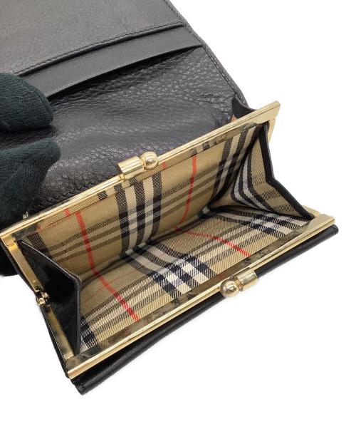 Burberry's（バーバリー）Burberry's (バーバリーズ) 2つ折り財布 ブラックの古着・服飾アイテム