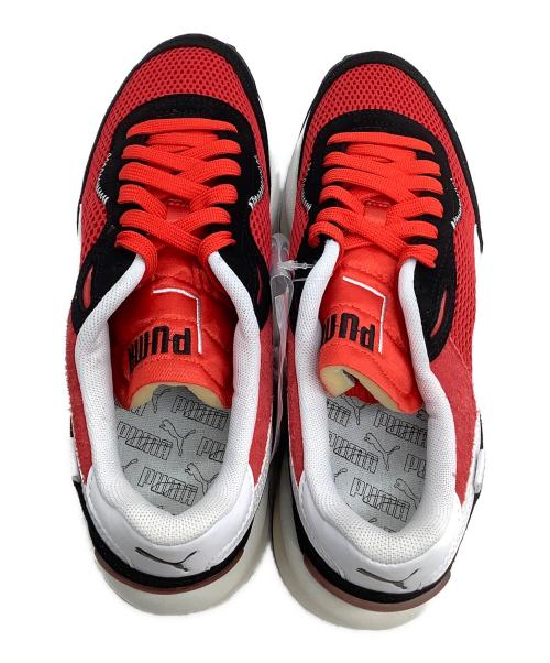 PUMA（プーマ）PUMA (プーマ) ローカットスニーカー　スタイルライダーストリームオン/ STYLE RIDER STREAM ON ブラック×レッド サイズ:26 未使用品の古着・服飾アイテム