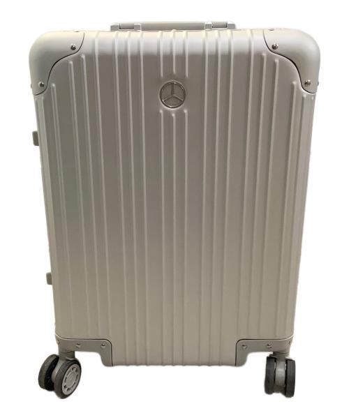 Mercedes Benz（メルセデスベンツ）Mercedes Benz (メルセデスベンツ) キャリーバッグ　32L シルバーの古着・服飾アイテム