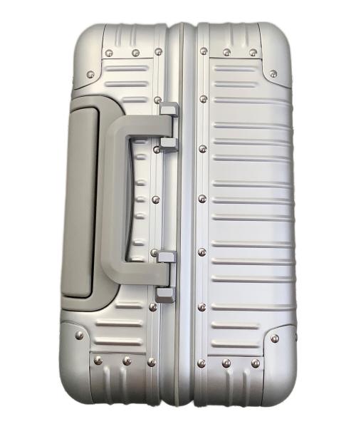 Mercedes Benz（メルセデスベンツ）Mercedes Benz (メルセデスベンツ) キャリーバッグ　32L シルバーの古着・服飾アイテム