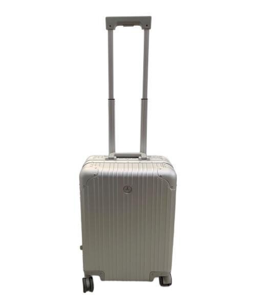 Mercedes Benz（メルセデスベンツ）Mercedes Benz (メルセデスベンツ) キャリーバッグ　32L シルバーの古着・服飾アイテム