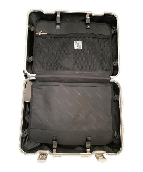 Mercedes Benz（メルセデスベンツ）Mercedes Benz (メルセデスベンツ) キャリーバッグ　32L シルバーの古着・服飾アイテム