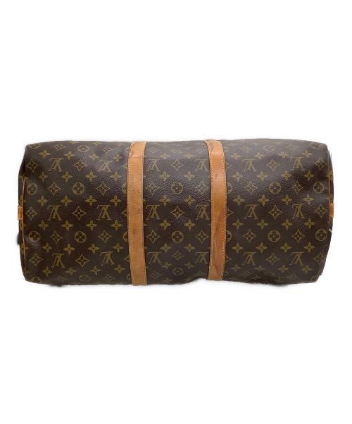 LOUIS VUITTON（ルイ ヴィトン）LOUIS VUITTON (ルイ ヴィトン) ボストンバッグ モノグラム  キーポル・バンドリエール50 ブラウンの古着・服飾アイテム