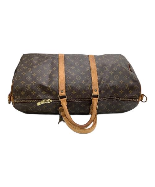 LOUIS VUITTON（ルイ ヴィトン）LOUIS VUITTON (ルイ ヴィトン) ボストンバッグ モノグラム  キーポル・バンドリエール50 ブラウンの古着・服飾アイテム