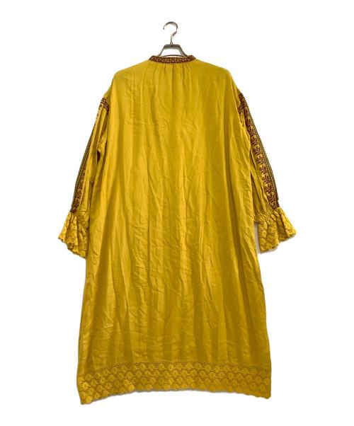 freada（フリーダ）freada (フリーダ) シャツワンピース イエロー サイズ:freeの古着・服飾アイテム