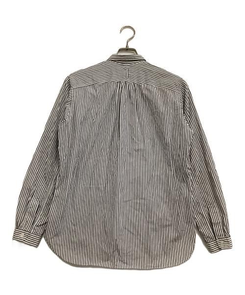 JUNYA WATANABE MAN（ジュンヤワタナベマン）JUNYA WATANABE MAN (ジュンヤワタナベマン) ボタンダウンシャツ ホワイト×グレー サイズ:XSの古着・服飾アイテム