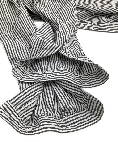 JUNYA WATANABE MAN（ジュンヤワタナベマン）JUNYA WATANABE MAN (ジュンヤワタナベマン) ボタンダウンシャツ ホワイト×グレー サイズ:XSの古着・服飾アイテム