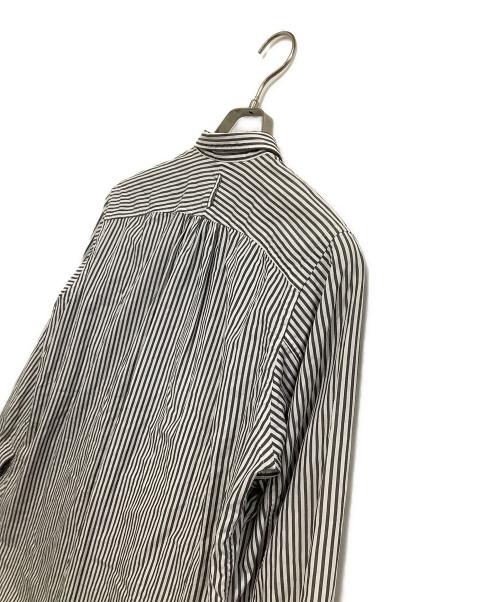 JUNYA WATANABE MAN（ジュンヤワタナベマン）JUNYA WATANABE MAN (ジュンヤワタナベマン) ボタンダウンシャツ ホワイト×グレー サイズ:XSの古着・服飾アイテム