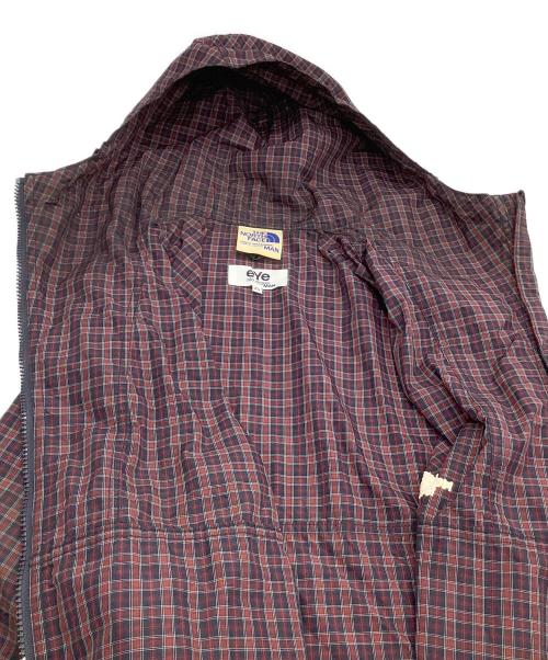 THE NORTH FACE（ザ ノース フェイス）THE NORTH FACE (ザ ノース フェイス) JUNYA WATANABE MAN (ジュンヤワタナベマン) ナイロンジップジャケット ネイビー×レッド サイズ:XSの古着・服飾アイテム