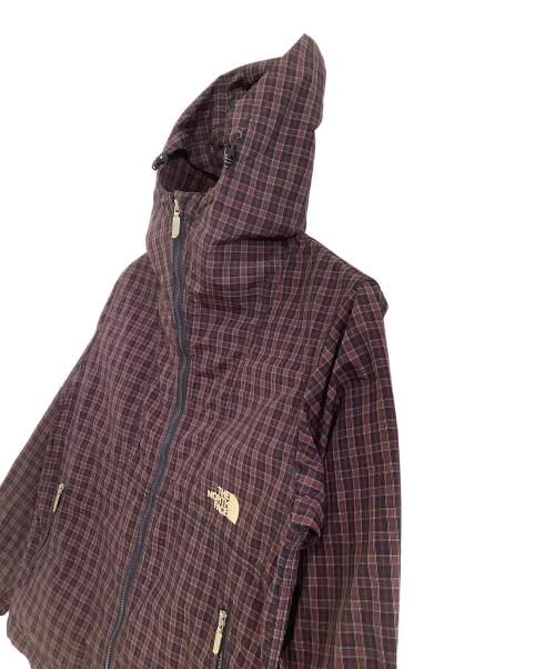 THE NORTH FACE（ザ ノース フェイス）THE NORTH FACE (ザ ノース フェイス) JUNYA WATANABE MAN (ジュンヤワタナベマン) ナイロンジップジャケット ネイビー×レッド サイズ:XSの古着・服飾アイテム