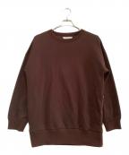 MAISON SPECIALメゾンスペシャル）の古着「クルーネックスウェット」｜ブラウン