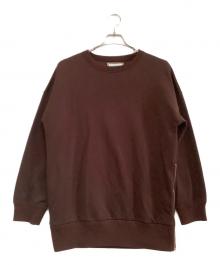 MAISON SPECIAL（メゾンスペシャル）の古着「クルーネックスウェット」｜ブラウン