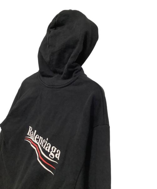 BALENCIAGA（バレンシアガ）BALENCIAGA (バレンシアガ) プルオーバーパーカー ブラック サイズ:XSの古着・服飾アイテム