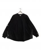 SEESEEシーシー）の古着「ワイドカットソー」｜ブラック