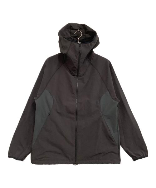 meanswhile（ミーンズワイル）meanswhile (ミーンズワイル) Fleece Zip Hoodie チャコールグレー サイズ:3の古着・服飾アイテム