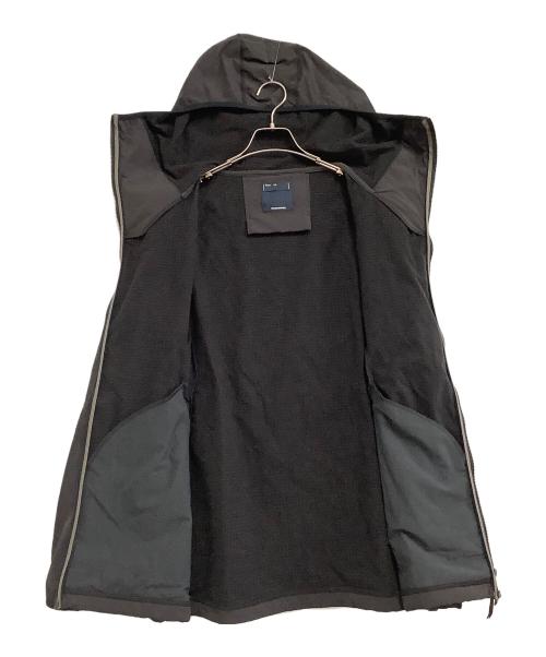 meanswhile（ミーンズワイル）meanswhile (ミーンズワイル) Fleece Zip Hoodie チャコールグレー サイズ:3の古着・服飾アイテム