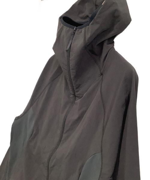 meanswhile（ミーンズワイル）meanswhile (ミーンズワイル) Fleece Zip Hoodie チャコールグレー サイズ:3の古着・服飾アイテム