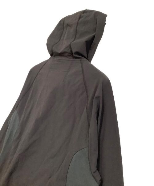 meanswhile（ミーンズワイル）meanswhile (ミーンズワイル) Fleece Zip Hoodie チャコールグレー サイズ:3の古着・服飾アイテム