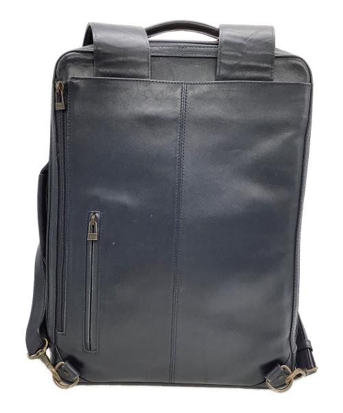 MOTHERHOUSE（マザーハウス）MOTHERHOUSE (マザーハウス) 2WAYバッグ ネイビーの古着・服飾アイテム