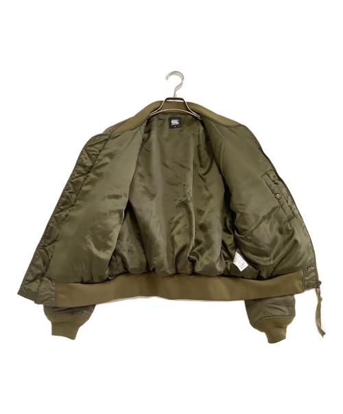Canterbury（カンタベリー）Canterbury (カンタベリー) MA-1フライトジャケット カーキ サイズ:Mの古着・服飾アイテム