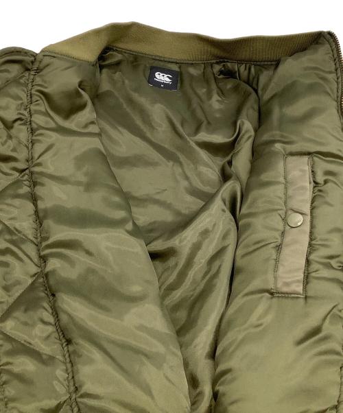 Canterbury（カンタベリー）Canterbury (カンタベリー) MA-1フライトジャケット カーキ サイズ:Mの古着・服飾アイテム