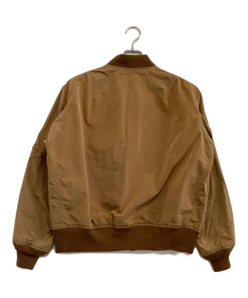 COMME des GARCONS HOMME（コムデギャルソン オム）COMME des GARCONS HOMME (コムデギャルソン オム) MA-1ジャケット ブラウン サイズ:Mの古着・服飾アイテム