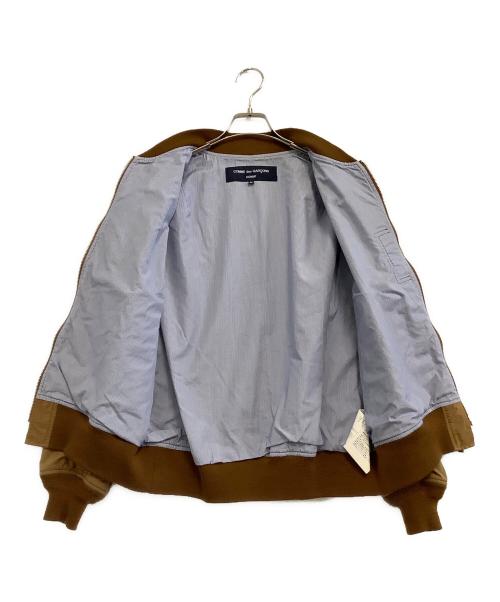 COMME des GARCONS HOMME（コムデギャルソン オム）COMME des GARCONS HOMME (コムデギャルソン オム) MA-1ジャケット ブラウン サイズ:Mの古着・服飾アイテム