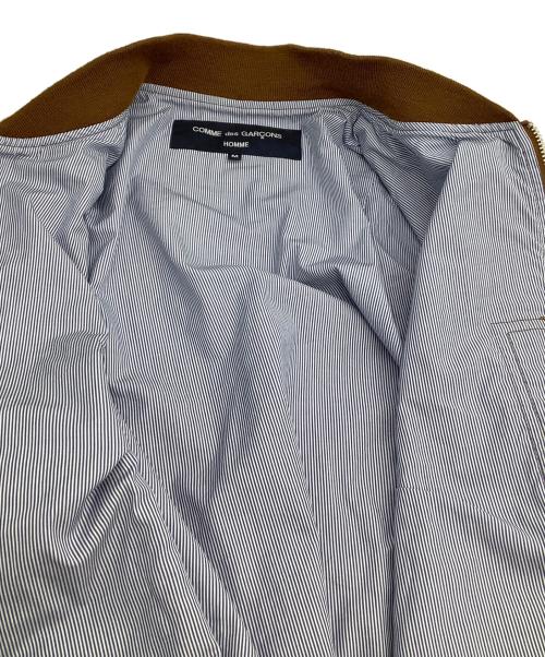 COMME des GARCONS HOMME（コムデギャルソン オム）COMME des GARCONS HOMME (コムデギャルソン オム) MA-1ジャケット ブラウン サイズ:Mの古着・服飾アイテム