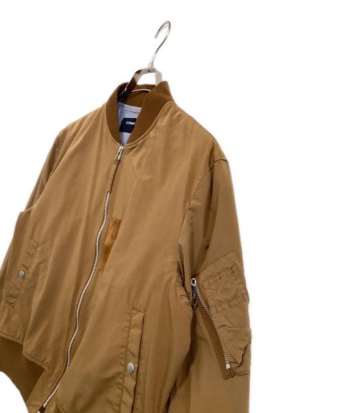 COMME des GARCONS HOMME（コムデギャルソン オム）COMME des GARCONS HOMME (コムデギャルソン オム) MA-1ジャケット ブラウン サイズ:Mの古着・服飾アイテム