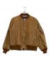 COMME des GARCONS HOMME（コムデギャルソン オム）の古着「MA-1ジャケット」｜ブラウン