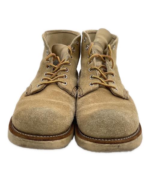 RED WING（レッドウィング）RED WING (レッドウィング) 7ホールブーツ ベージュ サイズ: 8 1/2の古着・服飾アイテム