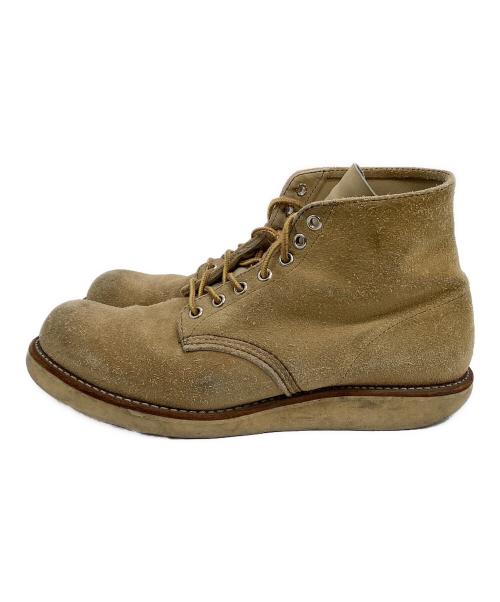 RED WING（レッドウィング）RED WING (レッドウィング) 7ホールブーツ ベージュ サイズ: 8 1/2の古着・服飾アイテム