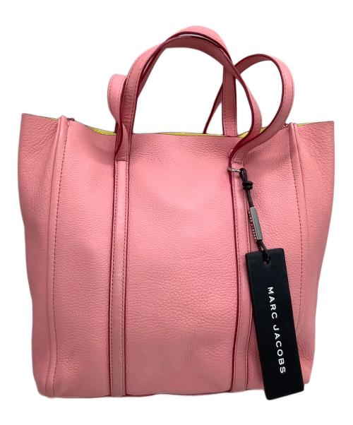 Marc by Marc Jacobs（マークバイマークジェイコブス）Marc by Marc Jacobs (マークバイマークジェイコブス) 2WAYトートバッグ THE TAG TOTE ピンクの古着・服飾アイテム