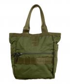 BRIEFINGブリーフィング）の古着「ビジネスバッグ FREIGHTER BUCKET SQD ミリタリー」｜オリーブ