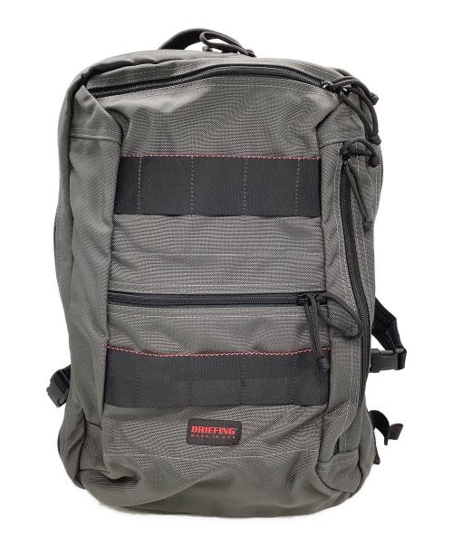 BRIEFING（ブリーフィング）BRIEFING (ブリーフィング) バックパック SQ PACK グレー×ブラックの古着・服飾アイテム