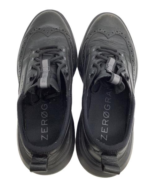 COLE HAAN（コールハーン）COLE HAAN (コールハーン) スニーカー 	ZEROGRAND　ウイングチップ ブラック サイズ:9の古着・服飾アイテム