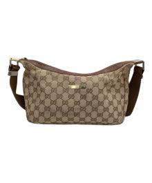 GUCCI（グッチ）の古着「ショルダーバッグ」｜ベージュ×ブラウン